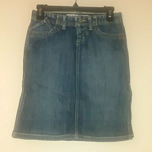 Express Denim Skirt Size 2